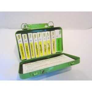 BULLARD FIRST AID metal box OSHA kit  complete VINTAGE